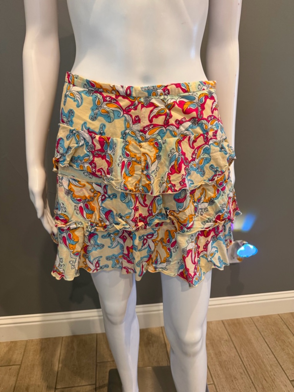 French Connection Patterned Skirt - size 4